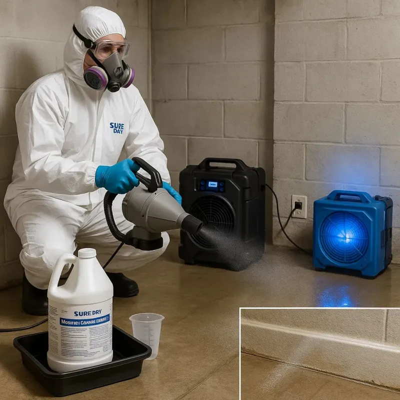 Sanitization and Odor Removal process in Trappe, PA