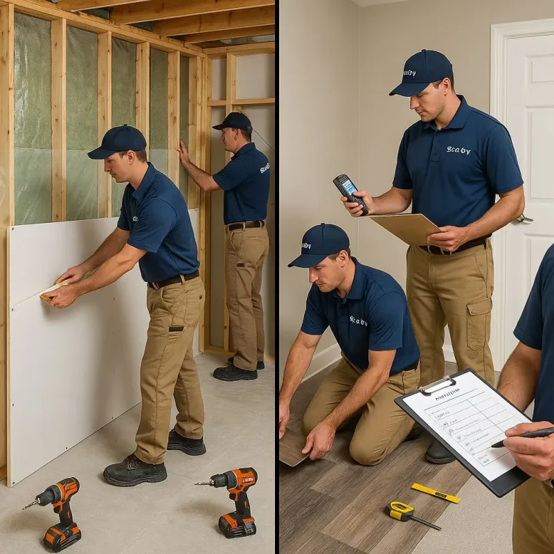 Repairs and Reconstruction process in Trappe, PA
